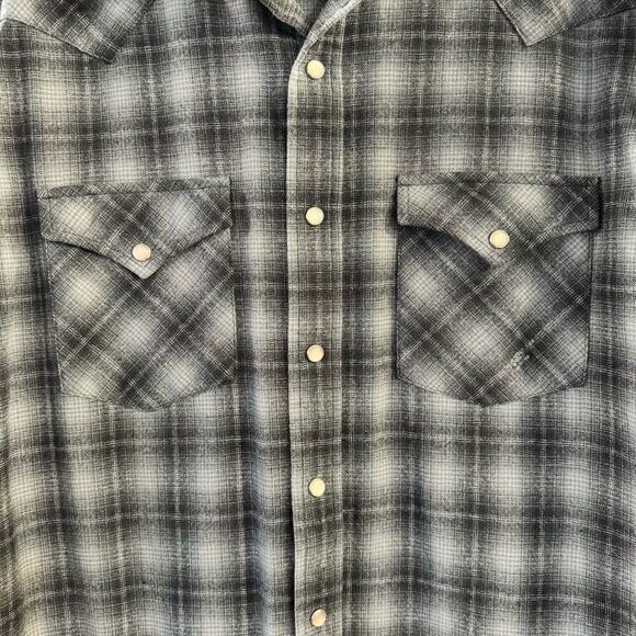 Vintage Pendleton High Grade Western Shirt Men Plaid Pearl Snap Wool Sz Medium - Picture 4 of 9